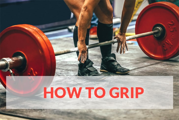 deadlift grip - how to grip deadlift